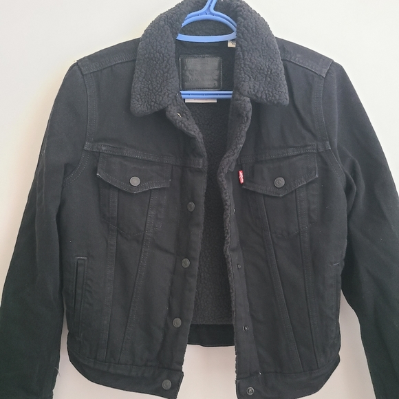 Levi's Original Sherpa Trucker Jacket - Picture 3 of 4